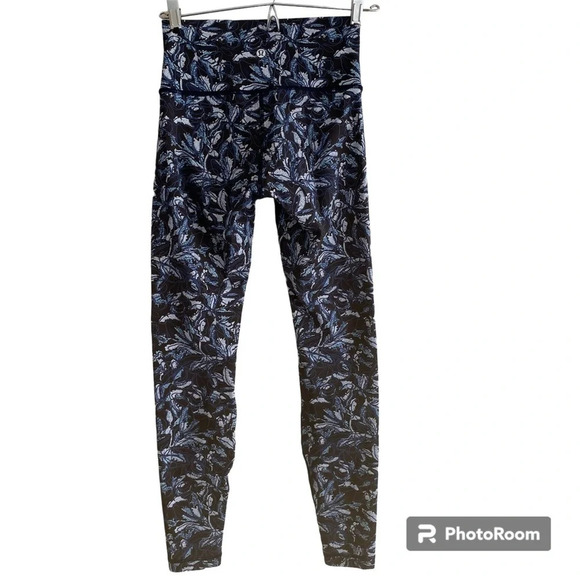 LULULEMON Wunder Under Hi-Rise Tight 27" Embellished  Multi Size 4 - Picture 5 of 13